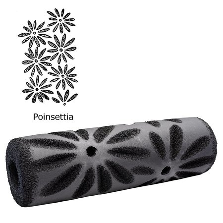 TOOLPRO Poinsettia Foam Texture Roller Cover TP15183